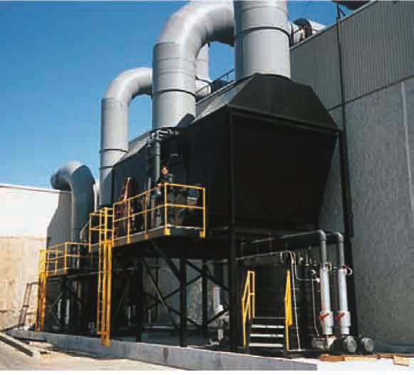 Tri-Mer Crossflow Wet scrubber, pollution control - Kentucky and Southern Indiana | CRAIG Equipment