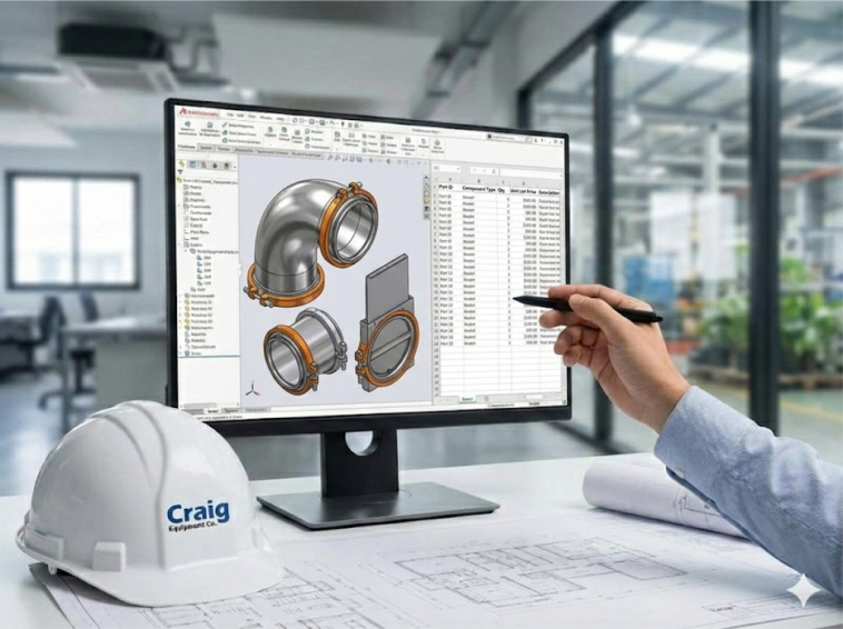 Custom system Design quoting - Industrial Ducting Solutions - Kentucky and Southern Indiana | CRAIG Equipment