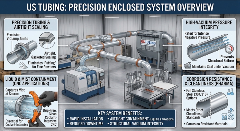 Industrial Ducting Solutions - airtight tubing for challenging environments - Kentucky and Indiana | CRAIG Equipment