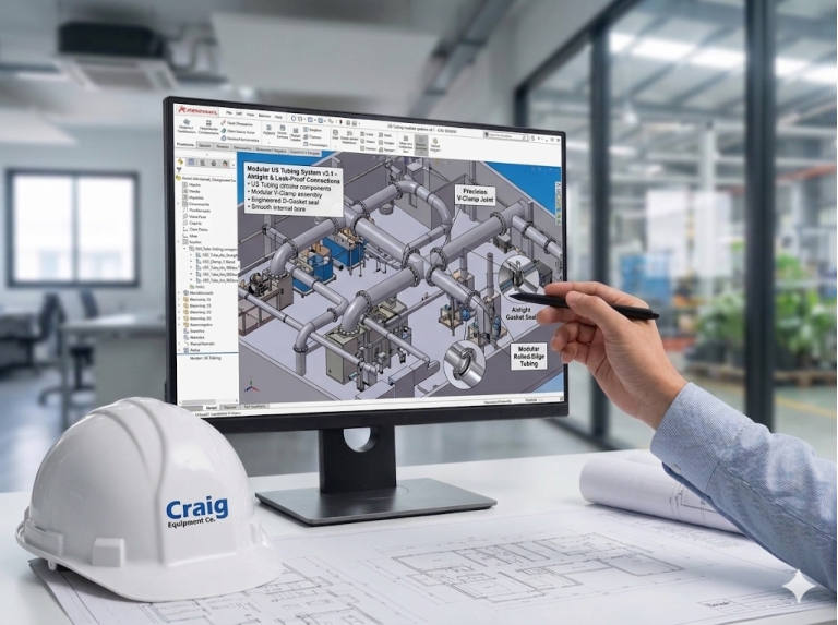 Industrial Ducting Solutions - Airtight tubing design from Craig - Kentucky and Indiana | CRAIG Equipment