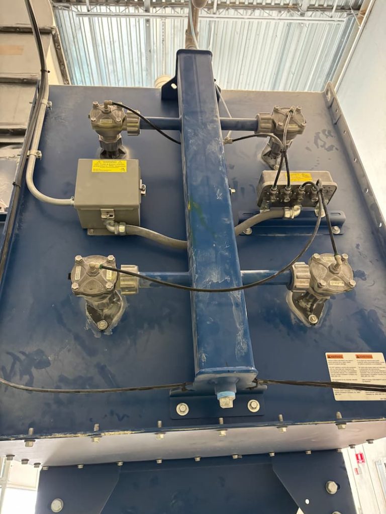 Pulse-cleaning components inspected and serviced during the maintenance visit. | Kentucky and Indiana | Craig equipment