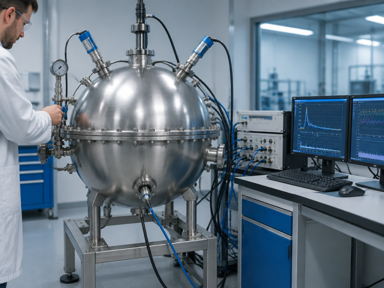 Laboratory dust explosibility test chamber for Go/No-Go testing - Kentucky & Indiana | CRAIG Equipment Co.